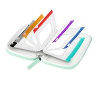 Pilulier - Pochettes De Voyage Étanches En Silicone | Sac De Rangement À Fermeture Éclair À Code Couleur À 14 Compartiments | Kit De Boîtier De Médicaments Réutilisable | Matin Après Midi Soir