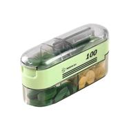 Pilulier portable | Accessoire réglable pour couper les médicaments - Coupe-comprimés - Pour personnes âgées, patients, voyageurs, étudiants, soucieux de la santé, voyage, affaires, fitness, bureau