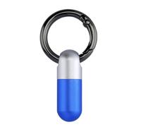 Pilulier portable avec , design de stockage de médicaments, 5,4 x 2,7 cm, récipient à pilulier avec bouchon à vis, organisateur de poche pour médicaments, support de supplément