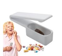 Pilulier portable - Distributeur de pilules portable de 8,9 cm | Outils pour tablettes | Pilulier léger pour un usage quotidien et les voyages | Organiseur de pilules | Outil d'assistant de pilulier