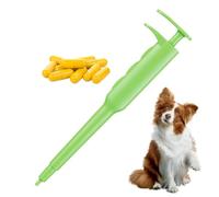 Pilulier pour animal de compagnie, distributeur de seringue en silicone, bâton de médicaments léger pour une administration facile des pilules, outil de médecine sûr pour chiens, chats et petits