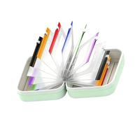 Pilulier pratique avec fermeture sécurisée et intérieur spacieux pour prescriptions ou petits accessoires