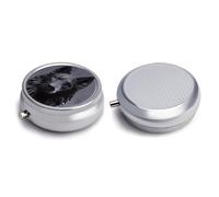 Pilulier rond exquis quotidien organisateur de pilules avec miroir portable compact support de médicaments pour vitamines, huile de foie de morue, supplément