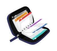Pilulier Sac,7/14 Jours Ensemble De Pochettes à Pilules étanches avec 14 Médicaments Code Couleur Dossier, Semainier Medicament Voyage, pour Vitamines, Pilules