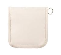 Pilulier - Sacs à pilules avec fermeture éclair - Organiseur de rangement pliable pratique pour médicaments sur ordonnance, cosmétiques, rouges à lèvres, huile de poisson (: beige, gris)