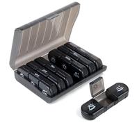 Pilulier Semaine Matin Midi Soir, Boite Semainier Medicaments 7 Jours3 Compartiments, Grande Capacite, Pilulier Journalier, Pilulier de Voyage