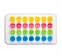 Anabox - Pilulier Semainier 7x4 avec Gobelets Doseurs - Organisateur de Médicaments Liquides et Comprimés - 28 Compartiments Étanches avec Bec Verseur - Solide et Pratique - Sans BPA