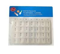 PILULIER SEMAINIER BOITE A PILULES HEBDOMADAIRE MEDICAMENTS DETACHABLE 7 JOURS