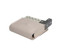 Pilulier Semainier Jumbo Simili Cuir Plic 7 Jours Grande Capacité Beige
