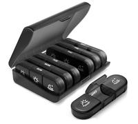 Pilulier Semainier Matin, midi et Soir, Piluliers Medicaments 7 Jours 21 Compartiments, de Grande Capacite pour Poche ou Poche de Pantalon, pour Vitamines, Suppléments et Médicaments