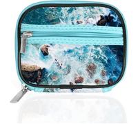 Pilulier Semainier Pilulier Medicaments 7 Jours Semainier Medicament Boîtes À Pilules De Voyage Avec Étui À Fermeture Éclair Pour La Médecine,La Vitamine,Le Supplément-Bleue 03
