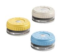 Pilulier transparent - Fermeture automatique, support de médicaments avec accès facile, boîte distributrice de pilules, organisateur de maison, voyage d'affaires, kit d'hôtel, utilisation en apparte