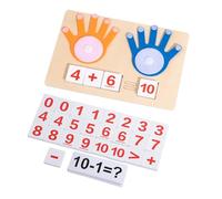 pilyero Multifonctionnel Jouets Mathématiques pour Les Doigts, Jouet Montessori, Convient aux Enfants pour Apprendre Les Mathématiques et pour l'enseignement Montessori