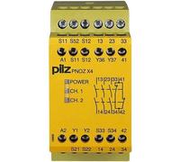 PILZ Disjoncteur de sécurité PNOZ X4 24VDC 3n/o 1n/c Tension d'alimentation : 24 V/DC 3 NO, 1 ouverture