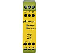 PILZ Disjoncteur de sécurité PNOZ X7 24 VACDC 2n/o 2 portes (l x H x P) 22,5 x 87 x 121 mm, 1 pièce
