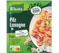 Pilz Lasagne - Assaisonnement Allemagne pour une préparation Rapide Sans Additifs, saveur Lasagne aux Champignons- 3 portions - Mélange prête en un instant - Compatible avec Knorr Fix - 33g