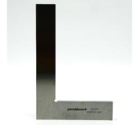 PIMALDAUM Équerre à talon 90° DIN 875/0 - Acier inoxydable 4Cr13 - Équerre de précision qualité 0 - Outil de contrôle et de mesure pour atelier & industrie - Différentes tailles (150 * 100 mm)