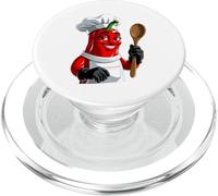 Piment Cuisinière - Design de Cuisine Amusant PopSockets PopGrip pour MagSafe