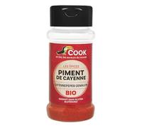 PIMENT DE CAYENNE POUDRE BIO 40G, COOK, UNITÉ