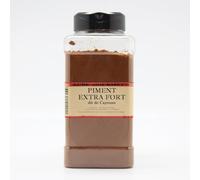 Piment extra fort dit "de Cayenne" en poudre - Grand distributeur 400 g