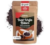 Piment Isot Monte Nativo (150g) - Piment noir d’Urfa - Isot Urfa Biber - Épices aromatiques séchées avec soin, idéales pour Cuisiner et Assaisonner - Arôme et Goût intenses