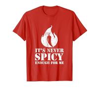 Piment Rouge pour Hot Spicy Lovers Repas et Sauce T-Shirt, Homme, Rouge, S