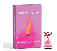 Pimente ton couple - Jeu de Cartes Couple Adulte 2 Joueurs - Jeu Coquin Élégant Préliminaires - Idées Sensuelles - Cadeau Original Femme Homme