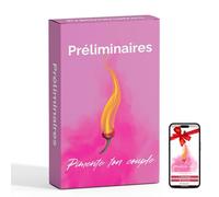 Pimente ton couple - Jeu de Cartes Couple Préliminaires - Sensualité & idées câlines - Jeu de société Adulte 2 Joueurs - Cadeau Original Anniversaire Mariage Femme Homme