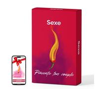 Pimente ton couple - Sexe Jeu Couple Coquin Erotique - Jeu de Cartes Hot - Jeu de Société - Jeu Mobile Offert - Cadeau Original Anniversaire Mariage Femme Homme
