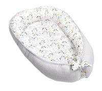 PIMKO Lit bébé 2 côtés bébé Cocon Baby Nest nourrissons coussin pour lit pour nouveau-né Nid de bébé en 100 % coton Créatif