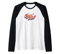 Pimp My Ride Retro Flame Logo Y2K TV Show Manche Raglan