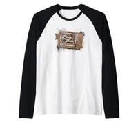 Pimp My Ride Y2K Grunge Television Logo TV Show Manche Raglan