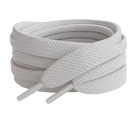 Pimp My Shoes Lacets plats colorés pour tennis, chaussures de skateboard, bottes, Converse, Nike, Puma 120 cm x 10 mm - multicolore - gris,