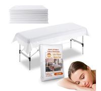 PimPam Factory Drap Jetable Table Massage - Non Réglable - Drap Table de Massage - 100 x 200 cm - Lot 275 - Protege Matelas Jetable - en TNT sans Odeur - Repousse Les liquides - Recyclable