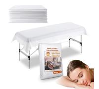 PimPam Factory Drap Jetable Table Massage - Non Réglable - Drap Table de Massage - 80 x 200 cm - Lot 100 - Protege Matelas Jetable - En TNT sans Odeur - Repousse les liquides - Recyclable