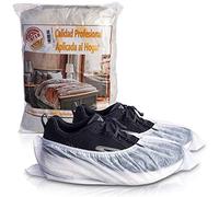 PimPam Factory Surchaussures Jetables - Sur Chaussure Jetable - Lot 300 - Protege Chaussures Jetables - Couvre Chaussure Impermeable - En TNT de 30 gr/m2 - Ajustables et Resistants