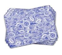 Pimpernel Blue Room Sunflower Lot de 4 grands sets de table 30 x 40 cm