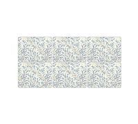 Pimpernel Branche d'osier Bleu Lot de 6 Sets de Table