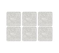 Pimpernel Dessous de verre Strawberry Thief Lot de 6 Grey