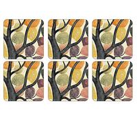 Pimpernel Lot de 6 Dessous de Verre Motif Branches dansantes