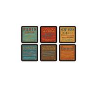 Pimpernel Lot de 6 Dessous de Verre