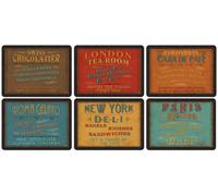 Pimpernel Lot de 6 sets de table, 30,5 x 23 cm