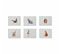 Pimpernel Lot de 6 Sets de Table Motif Animaux Wrendale