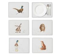 Pimpernel Sets de table Motif Animaux Wrendale Lot de 6
