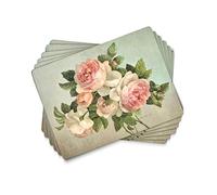 Pimpernel - Lot de 6 Sets de Table Motif Roses