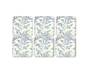 Pimpernel Lot de 6 sous-verres Willow Bough Bleu