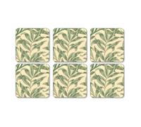 Pimpernel Lot de 6 sous-verres Willow Bough Vert