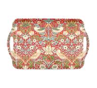 Pimpernel Morris & Co Thief de fraises Red Grand plateau manipule | Service plateau pour le cafe du dejeuner ou le petit dejeuner | Fabrique en m