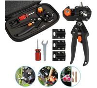 PIMPIMSKY KIT Ciseaux à Greffer Professionnel 2 en 1 - 3 Lames - Tournevis Outil Greffer