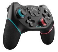 PIMPIMSKY Manette Switch Manette sans Fil pour Switch/Lite/ OLED avec Turbo Adjustable/Vibration Réglable/ 6 Axes